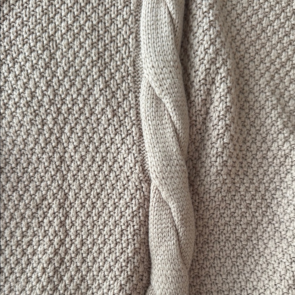 Talbots Rose Cream chunky Cardigan Sweater - Picture 2 of 2